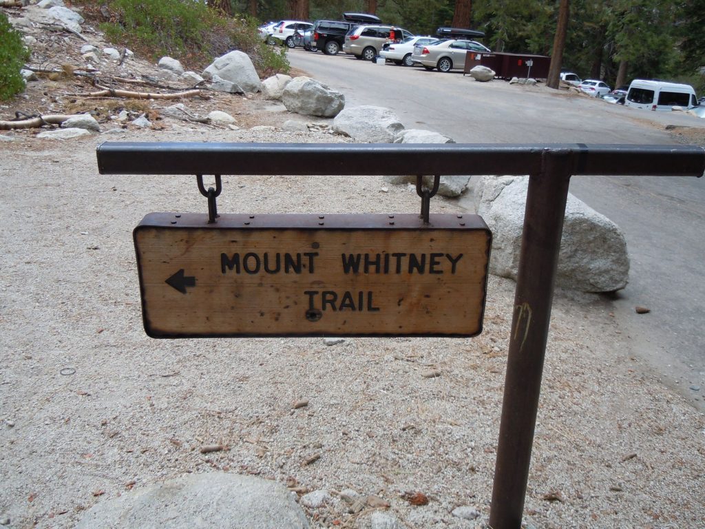 High Sierra Trail - Mt Whitney trailhead