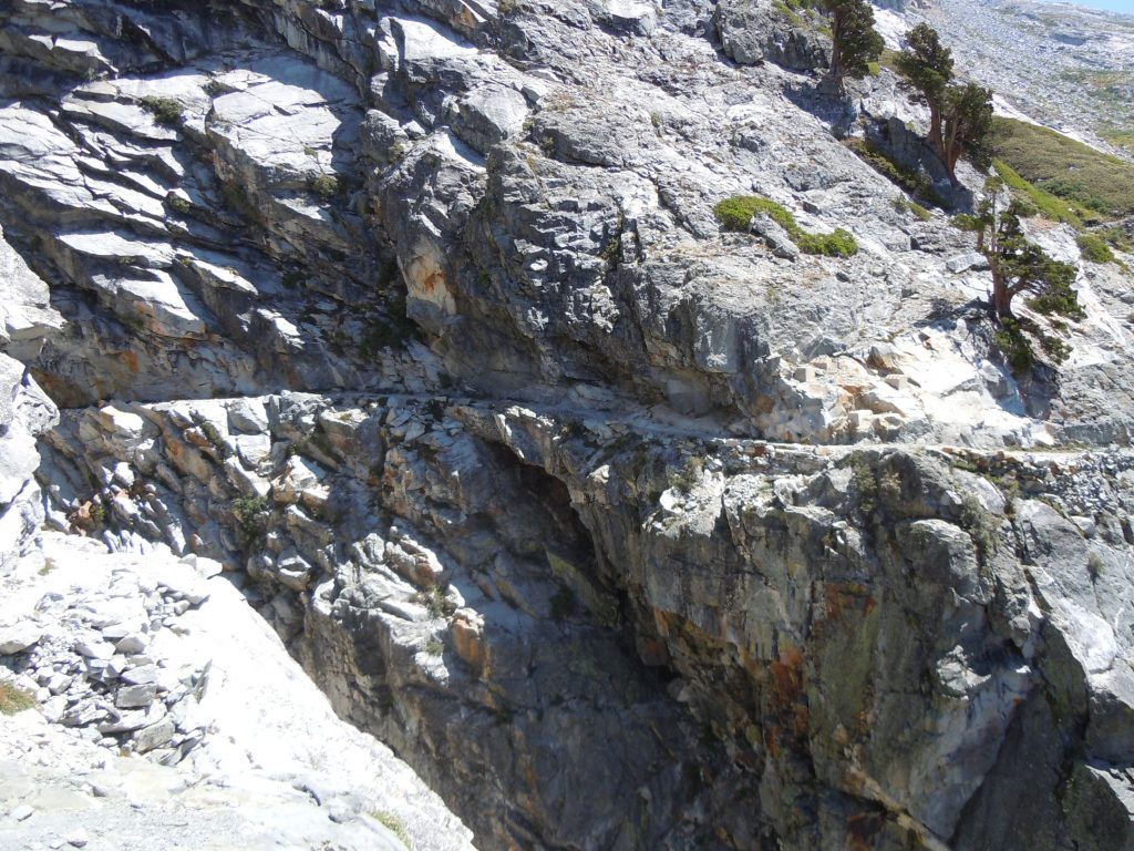 High Sierra Trail - Climbing the divide