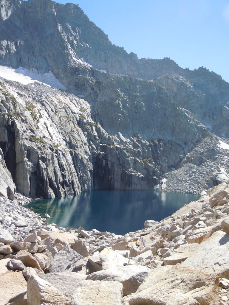 High Sierra Trail, Precipice lake