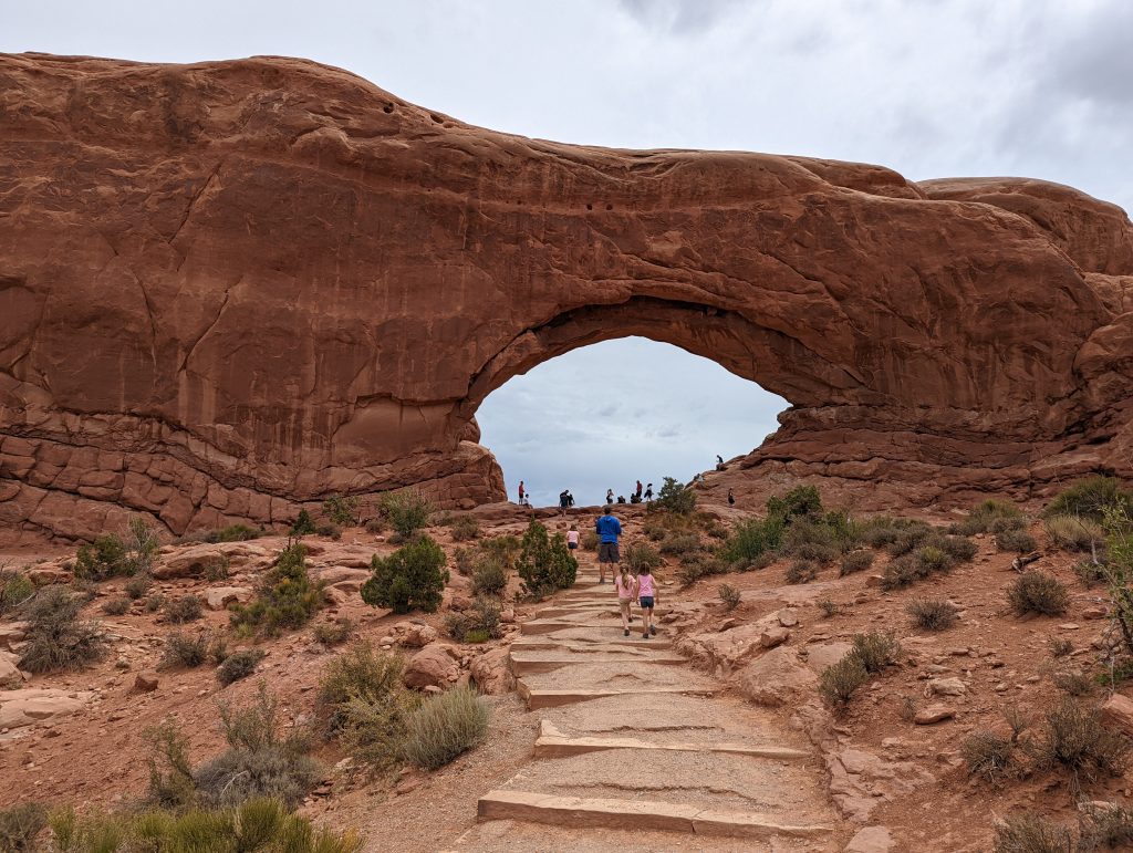 Arches National Park - Window arch trail